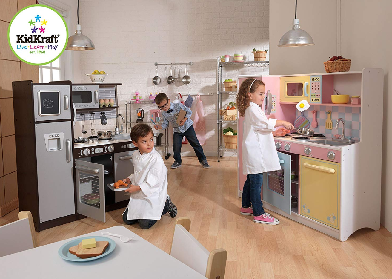 kidkraft metal kitchen cookware and accessories